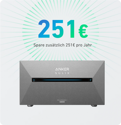1,6 kWh Anker Solarbank 2 E1600 Pro inkl. Smartmeter